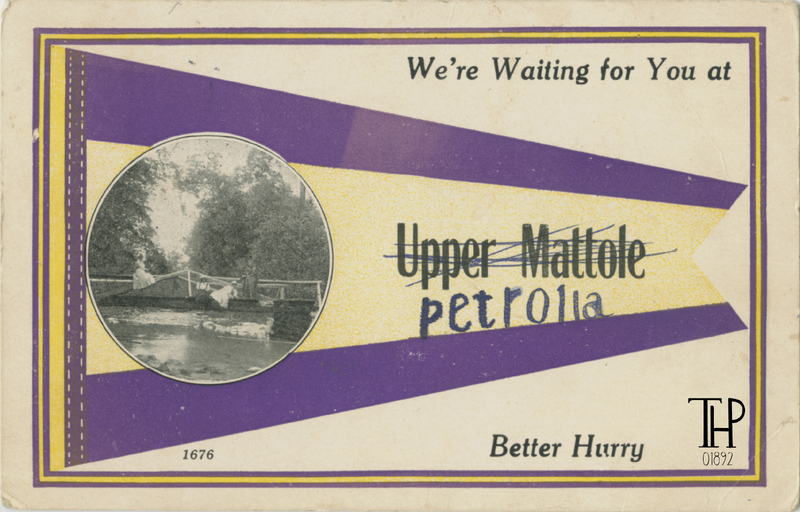 Upper Mattole - Petrolia Penant Card
