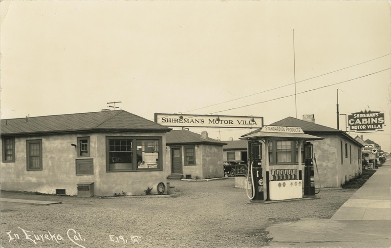 In Eureka Cal - Shireman's Motor Villa - Frank Patterson