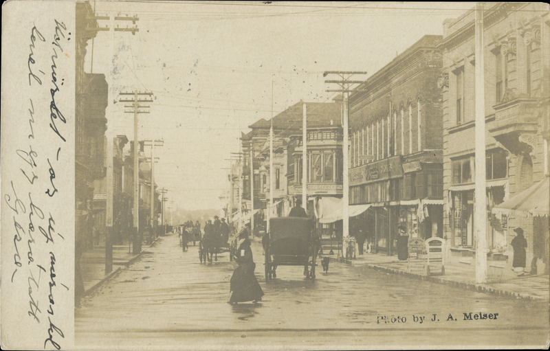 looking north on F street Eureka  - Photo by Meiser