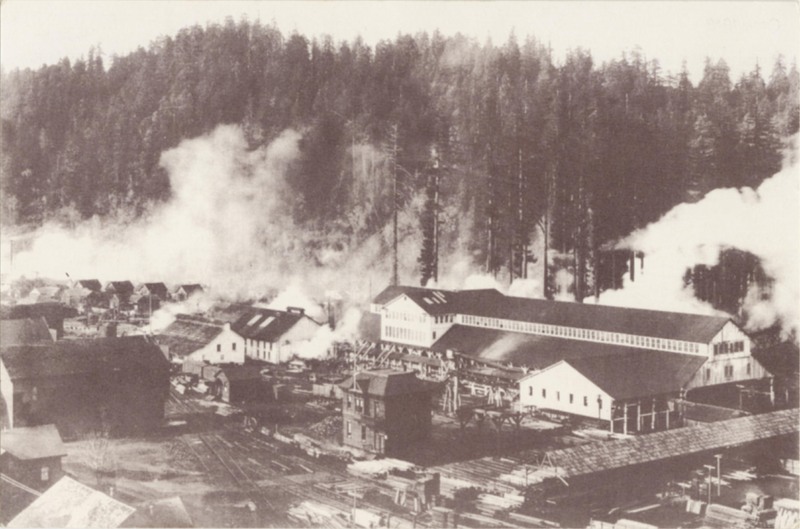 Scotia - A view of Mill A and the Main Office c1912