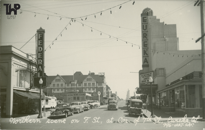 looking south at intersection of F and 6th Sts