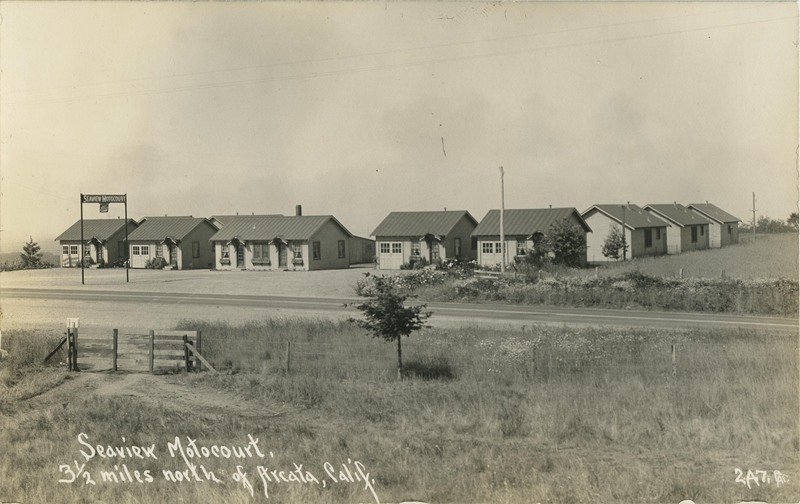 Seaview Motocourt. 3½ miles north of Arcata - Frank Patterson