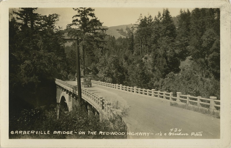 Garberville Bridge - On The Redwood Highway - It's a Bendore Photo 434