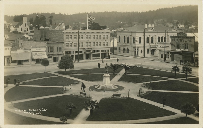 Plaza, Arcata Cal - Seely Foto