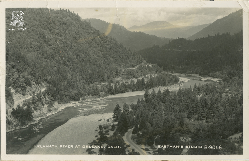 View upriver from Big Rock