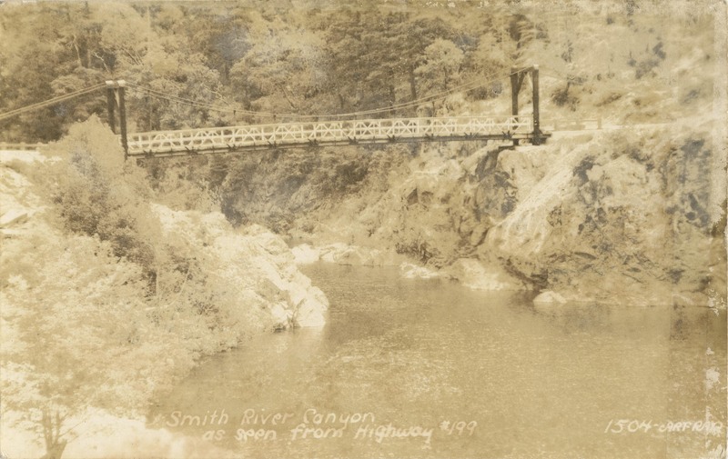 Smith River Canyon as seen from Highway #199 - Art-Ray