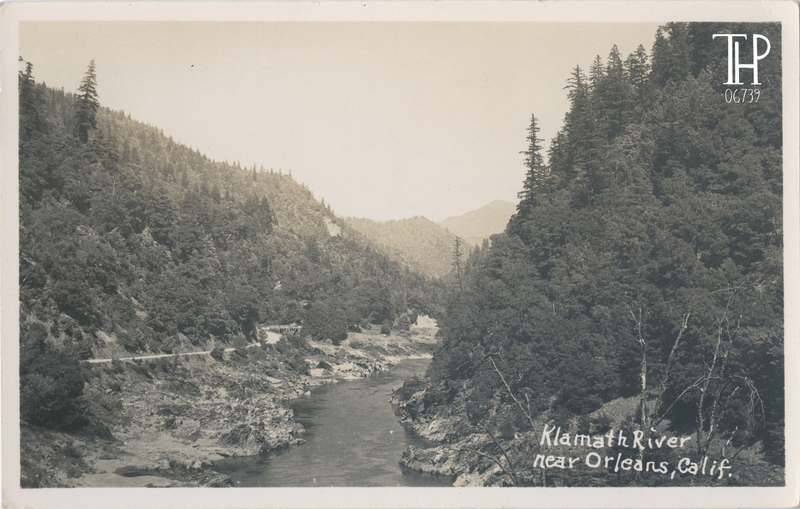 Klamath River looking upstream near Slate Creek