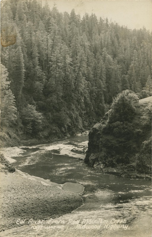 Eel River from Red Mountain Creek - Art-Ray