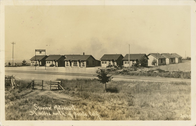 Seaview Motocourt. 3½ miles north of Arcata - Frank Patterson