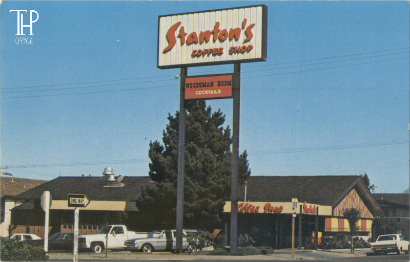 Stanton's Coffee Shop and Woodsman Room - Clemcard Mike Roberts SC15462 DS