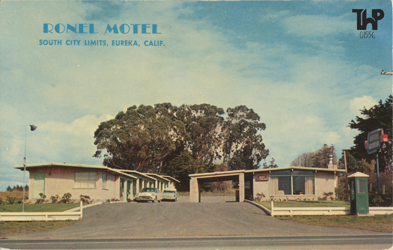 RONEL MOTEL SOUTH CITY LIMITS, EUREKA, CALIF  -  Colourpicture