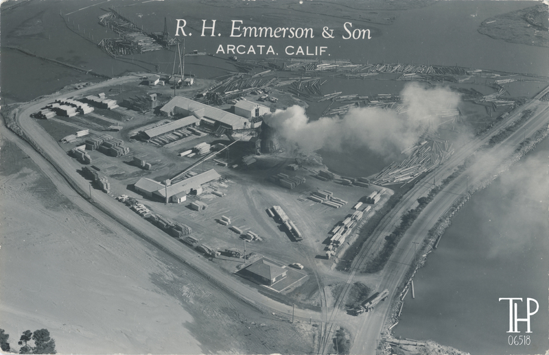 Sierra Pacific Mill on Mad River Slough at Manila