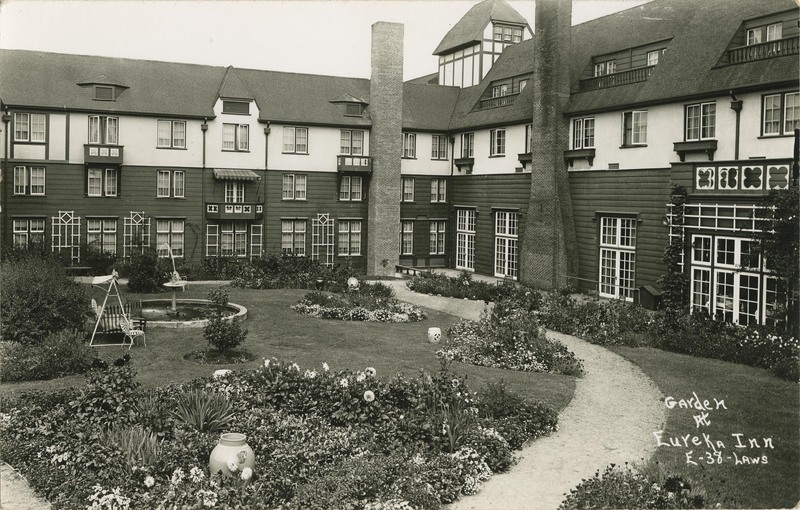 Garden at Eureka Inn - Frank Patterson