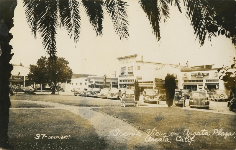 Scenic View in Arcata Plaza, Arcata, Calif - Art-Ray