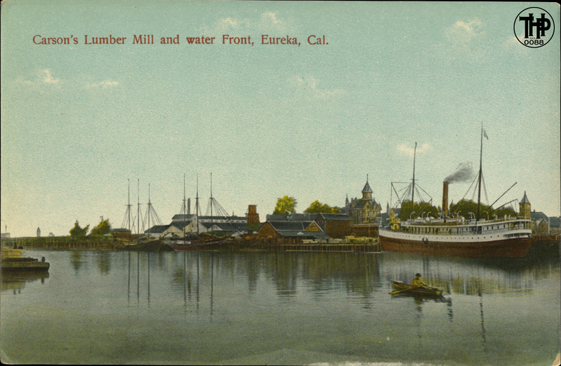 Carson's Lumber Mill and water Front