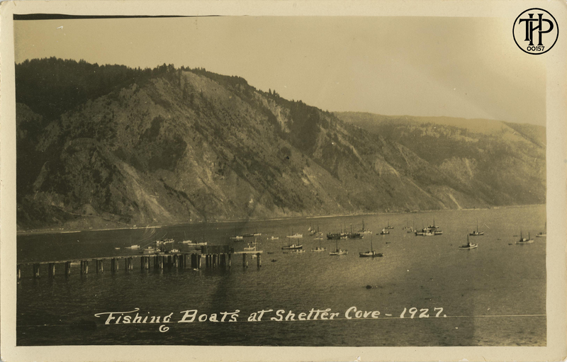 Fishing Boats at Shelter Cove (1) - 1927