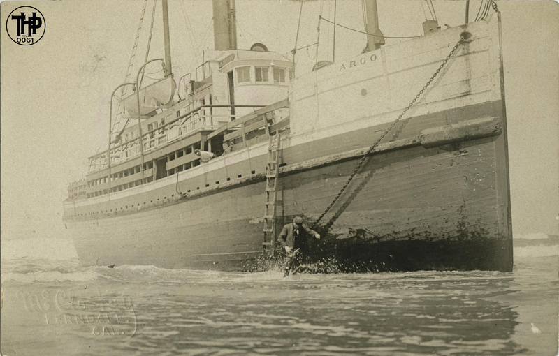 ARGO aground near Ferndale