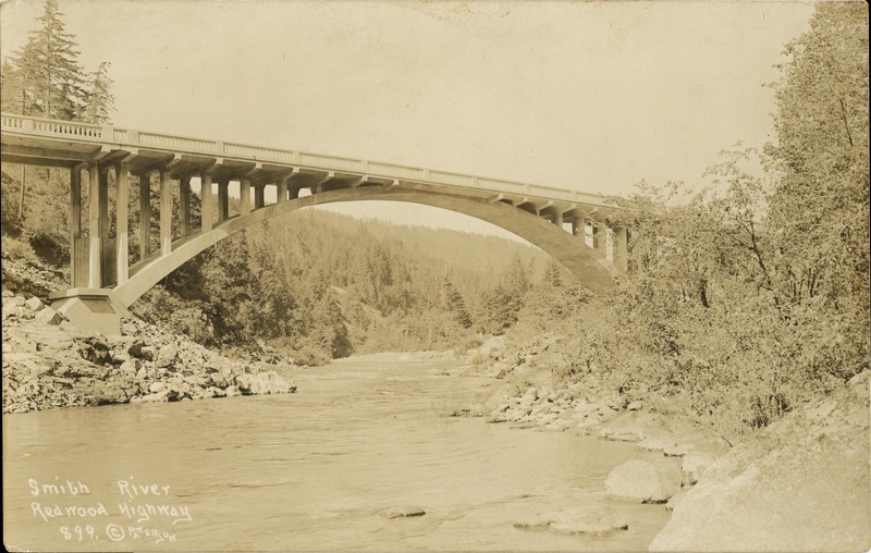 Smith River Bridge - Redwood Highway - Frank Patterson