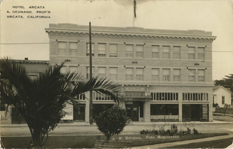 HOTEL ARCATA A. HEUMANN, PROP'R A.W