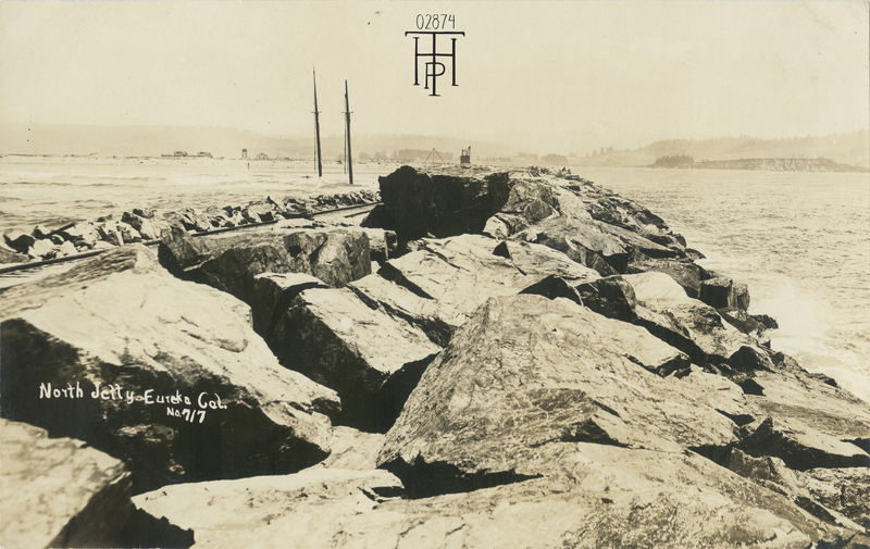 North Jetty - masts of Corona