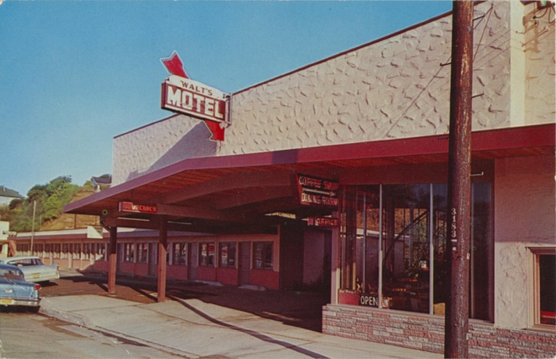 WALT'S FAMOUS STEAK HOUSE - Eureka - Bob Clearwater - Dexter Press