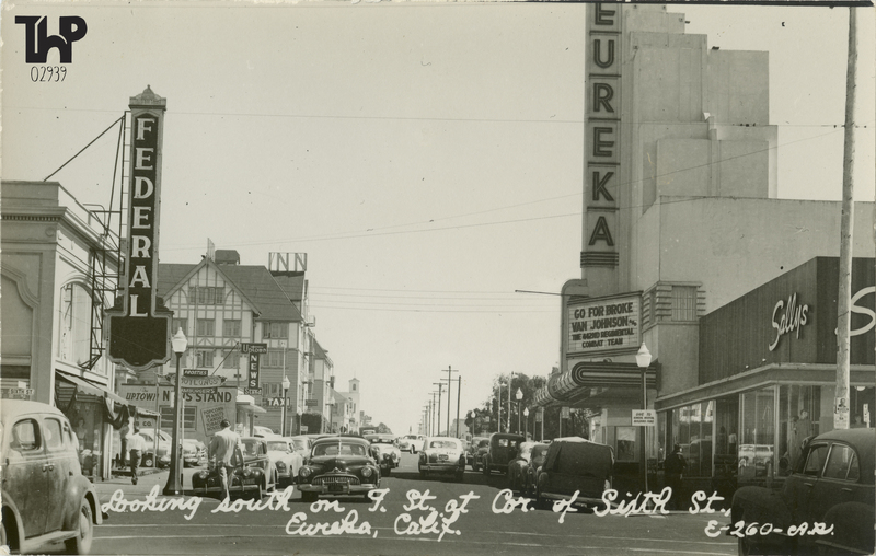 looking south at intersection of F and 6th Sts