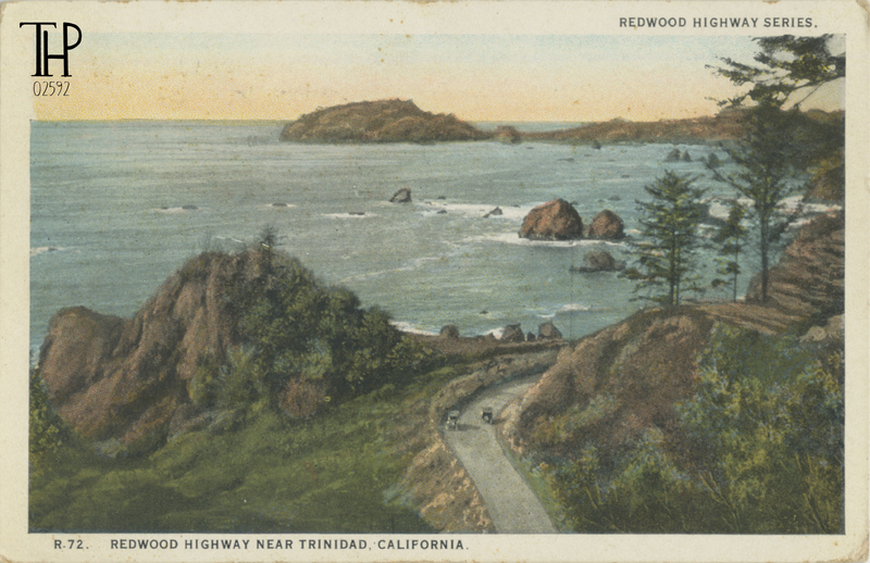 Coastal scene near Luffenholtz - Scenic Drive