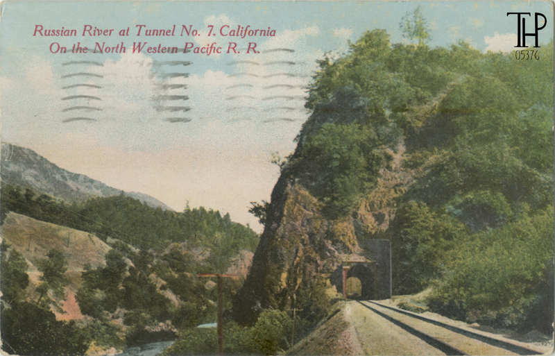 Russian River at Tunnel No. 7 (through Frog Woman Rock)- NWPRR