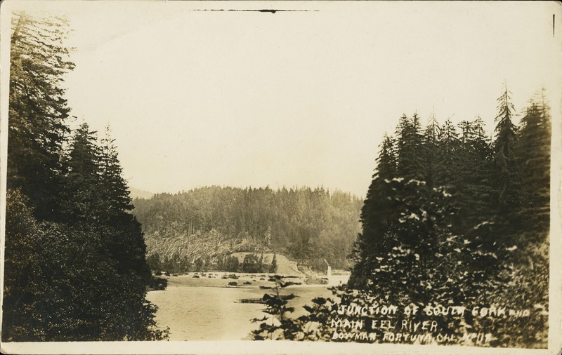 JUNCTION OF SOUTH FORK AND MAIN EEL RIVER - Bowman