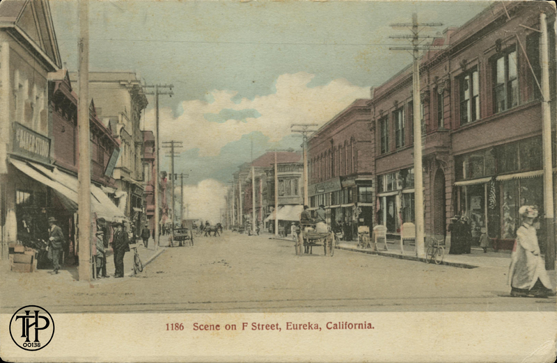 Scene on F Street, Eureka