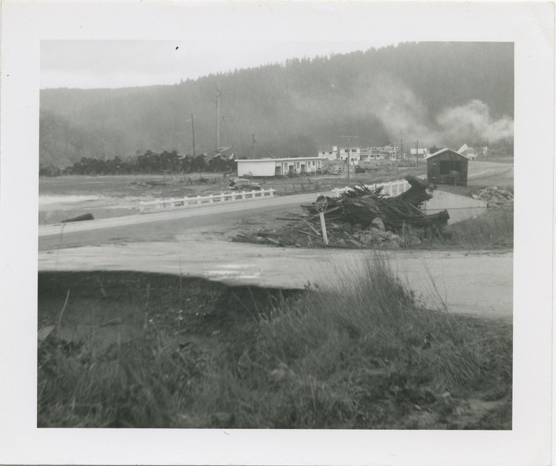 Flooding in Orick - 1955