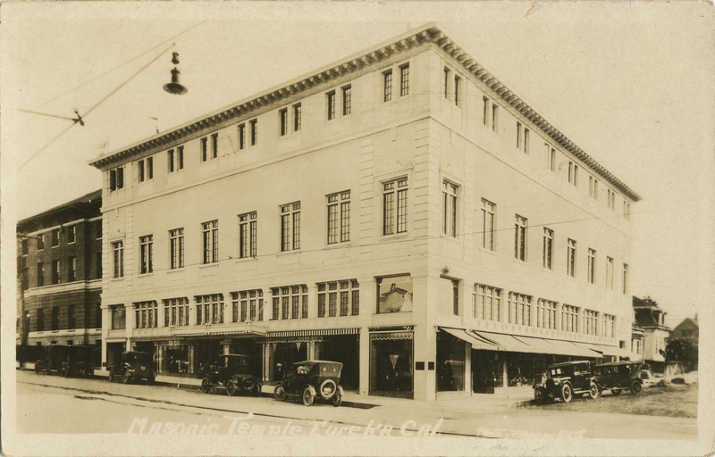 Masonic Temple - Eureka - Freeman Art Co