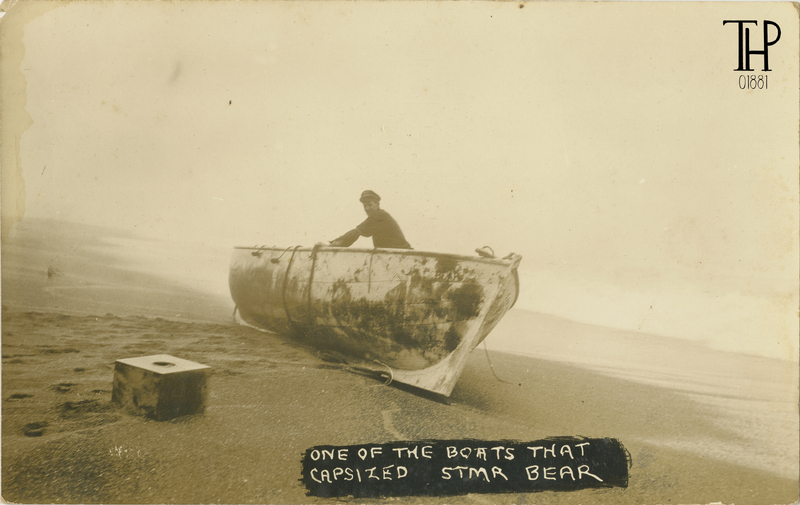 One of the Boats that capsized - Steamer Bear