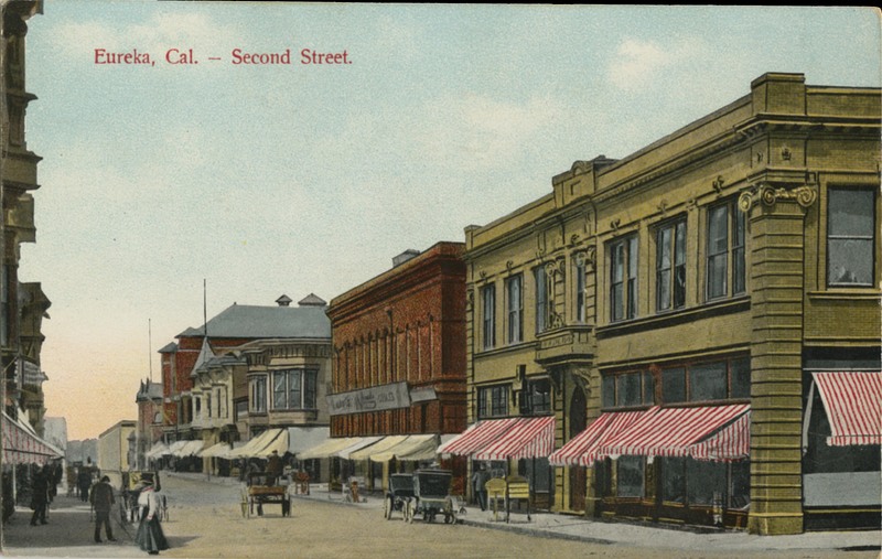 Eureka Cal - F Street - Pacific Novelty Co