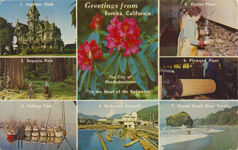Greetings From Eureka, California - Eureka Printing Co