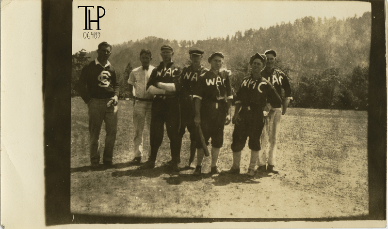 Waddington baseball team at Mattole