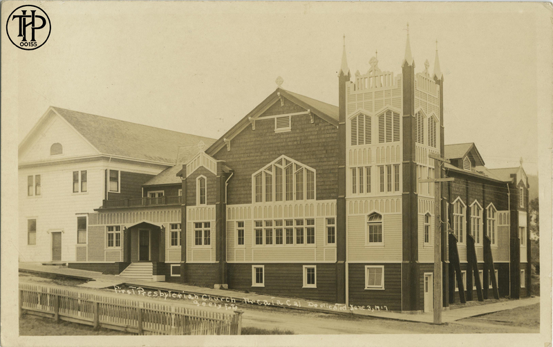 First Presbyterian Church - Arcata - dedicated June 3, 1917 - Seely Foto