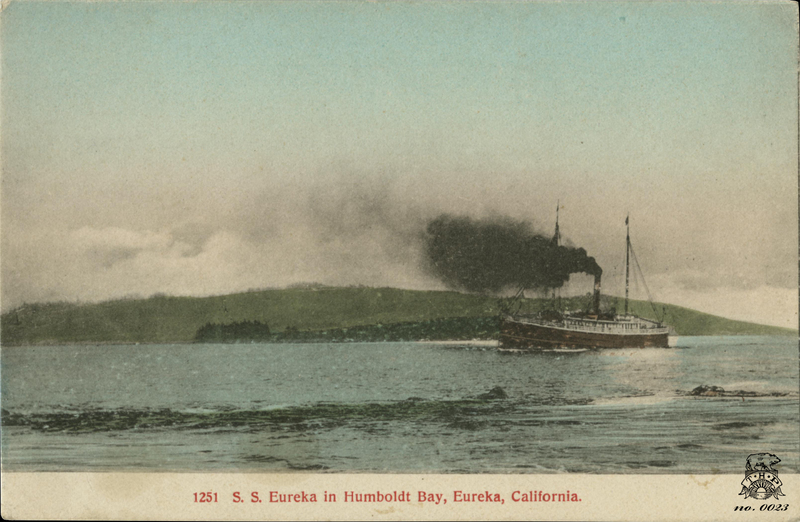 S.S. Eureka in Humboldt Bay, Eureka