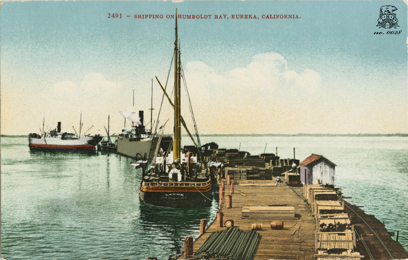 Shipping On Humboldt Bay (Arcata Wharf)