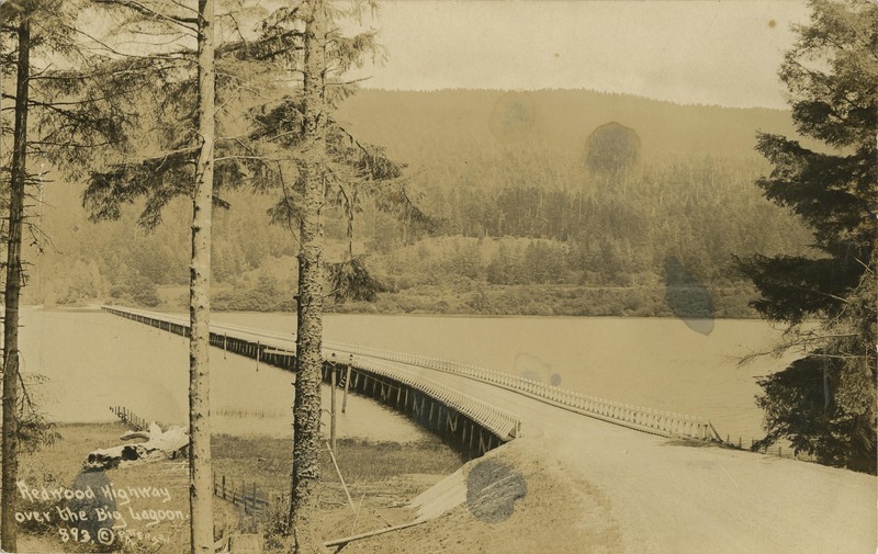 Redwood Highway over the Big Lagoon · 893 © Patterson