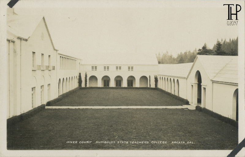 Inner Court at Founders Hall - Humboldt State