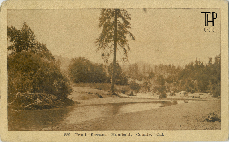 unknown river or stream c1910 - Humboldt County