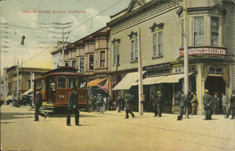 Second Street, Eureka, California
