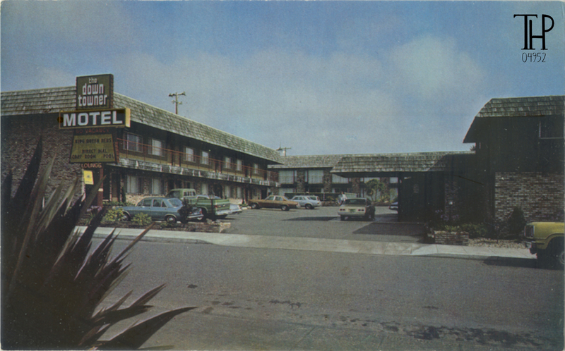 THE DOWNTOWNER MOTEL 424 Eight Street Eureka - FVN © 1978 DS