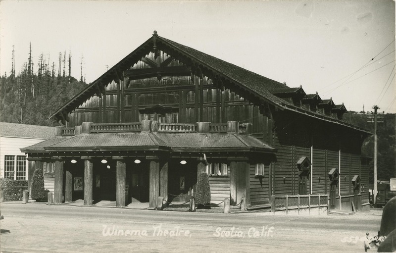 Winema Theatre, Scotia, Calif - Art-Ray