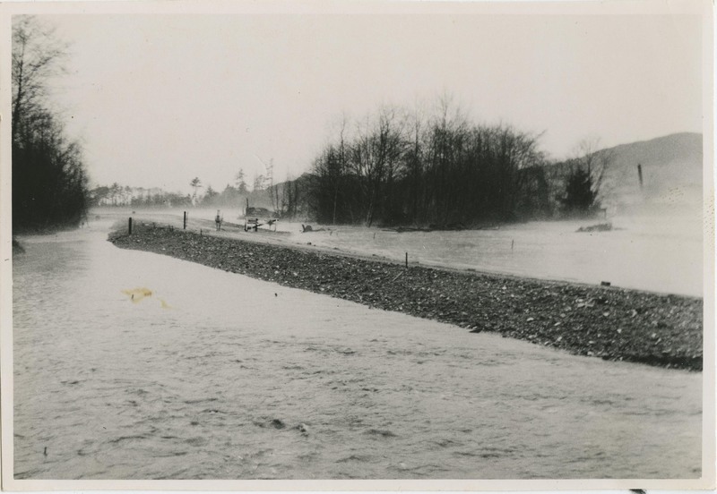 Flooding in Orick - 1955